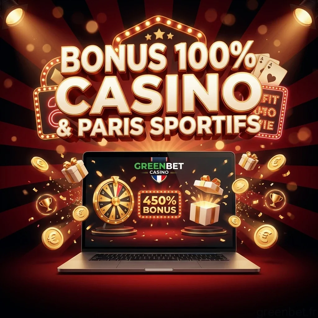 Bonus 100%Casino & Paris Sportifs