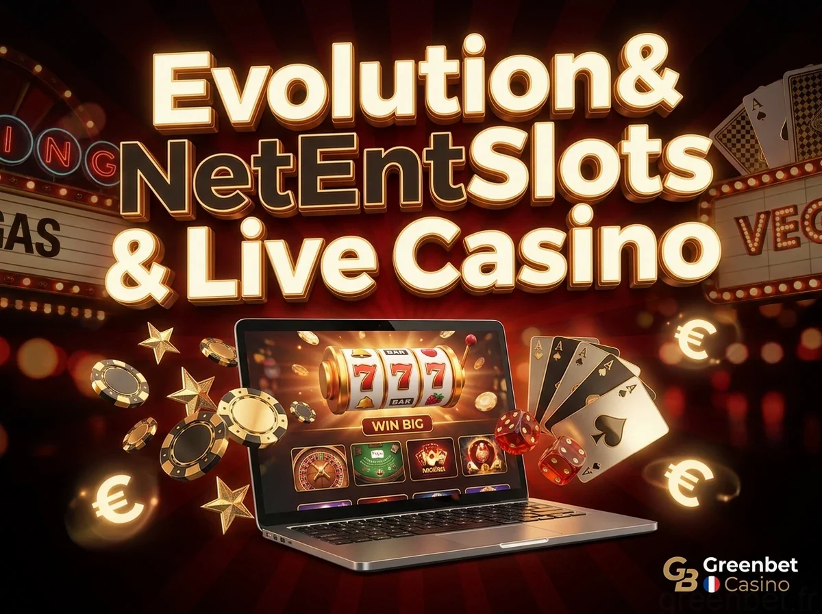 Evolution & NetEntSlots & Live Casino